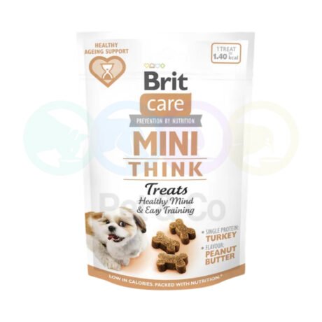Brit Mini Dog Treats Think with Turkey 50g