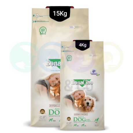 Bonacibo Kibbles for Dogs with Lamb