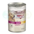 Bonacibo Chunks in gravy for Dogs with Beef 400g