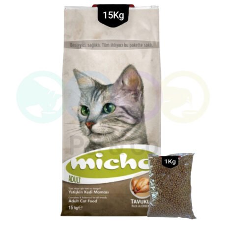 Micho Kibbles for Cats with Chicken 15Kg