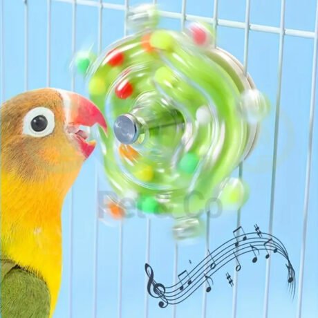 Bird Toy Spinner with rustling sound
