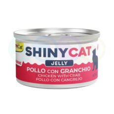 GimCat Shinycat Chunks in Jelly for Cats with Chicken & Crab 70g