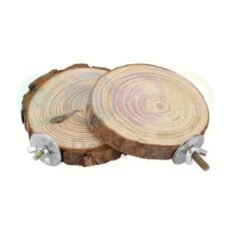 Bird Natural Wooden Perch Round