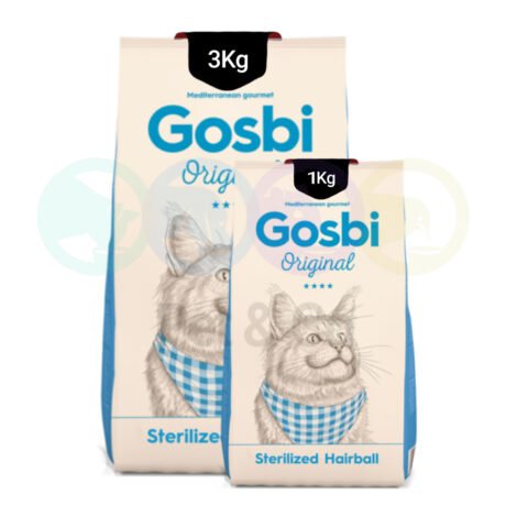 Gosbi Kibbles for Sterilized Cats Hairball