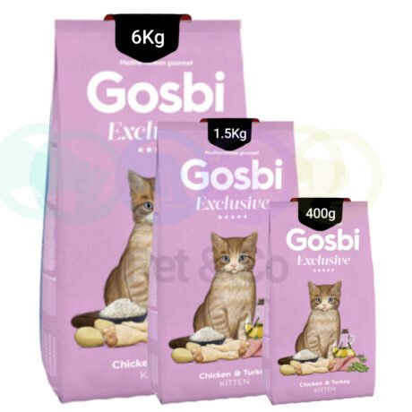 Gosbi Exclusive Kibbles for kittens with Chicken & Turkey
