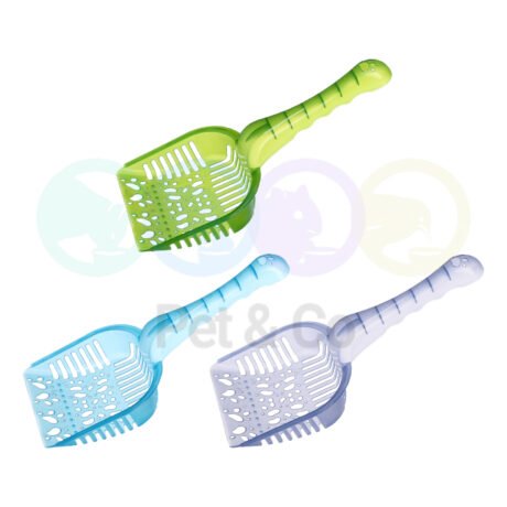 Cat litter scoop Hanky transparent