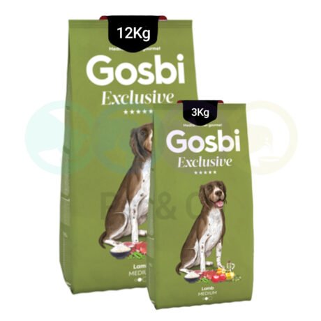 Gosbi Exclusive Kibbles for Dogs of Medium size with Lamb