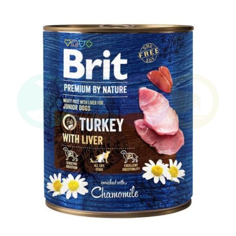 Brit Premium Loaf for Dogs with Turkey & Liver 400g