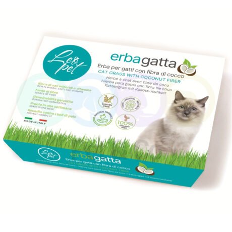 Cat Grass with Coconut Fiber