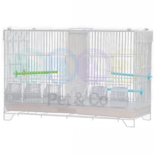 Bird Cage Double-compartment