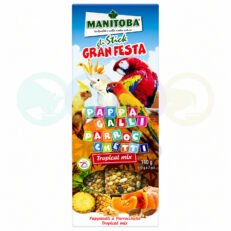Manitoba Sticks Tropical Mix for Parrots & Parakeets 2×70g