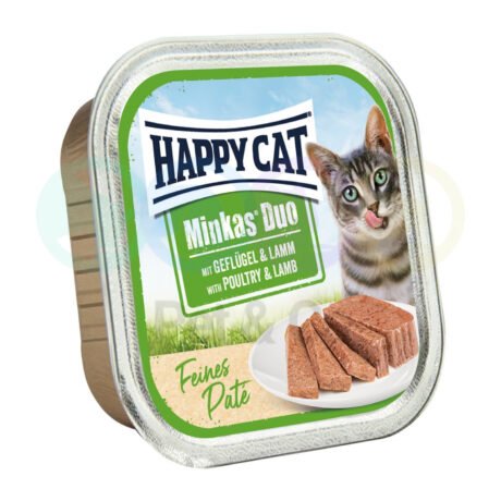 Happy Cat Minkas Loaf for Cats with Poultry & Lamb 100g