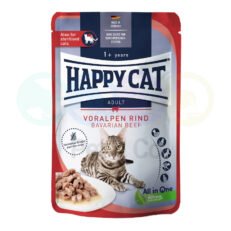 Happy Cat Chunks in Gravy for Cats with Bavarian Beef 85g
