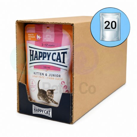 Lot Happy Cat Chunks in Gravy for Cats 20×85g