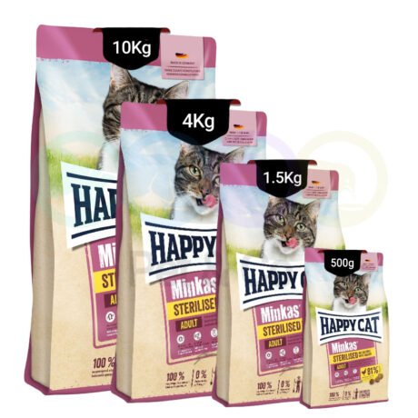 Happy Cat Kibbles for Sterilised Cats with Poultry