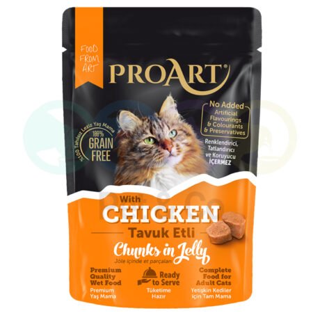 ProArt Chunks in Jelly for Cats with Chicken 85g