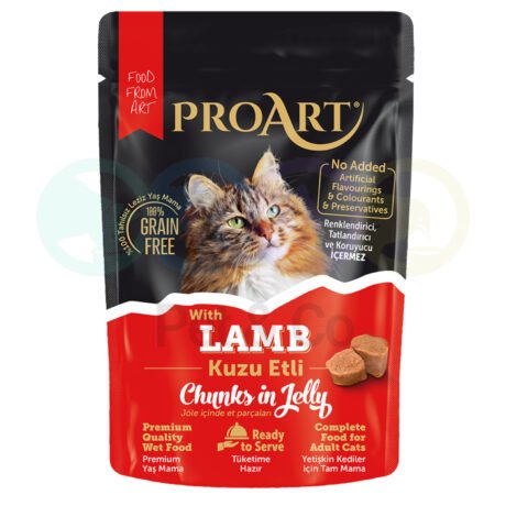 ProArt Chunks in Jelly for Cats with Lamb 85g