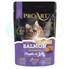 ProArt Chunks in Jelly for Sterilised Cats with Salmon 85g
