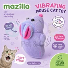 Cat Toy Vibrating Plush Mouse