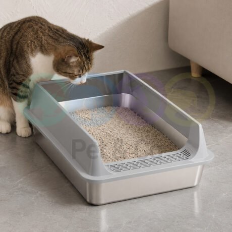 Stainless Steel Cat Litter Box