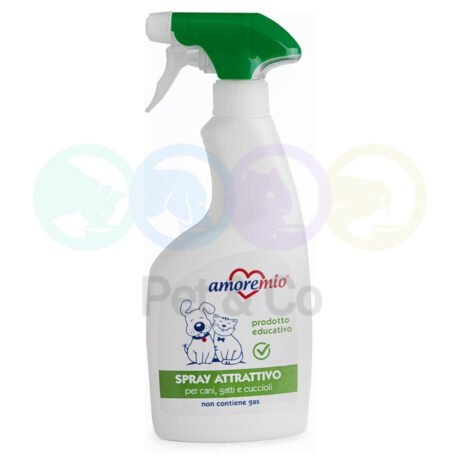 AmoreMio Attractive Training Spray for Young & Adult Pets 500ml