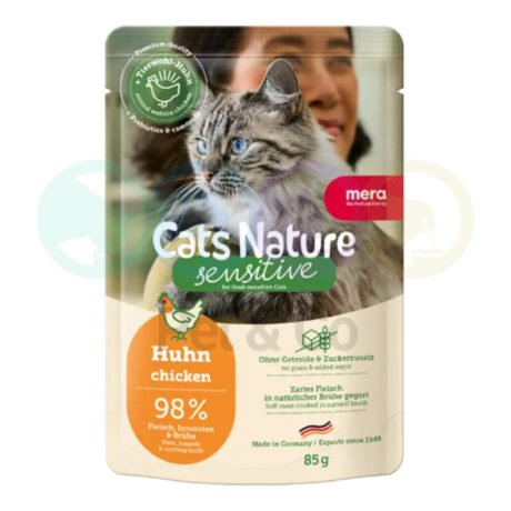 Mera Chunks ​​in Jelly for Sensitive Cats with Chicken 85g