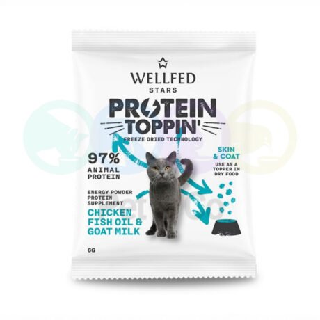 Wellfed Freeze-dried protein topping for Skin & Coat Care