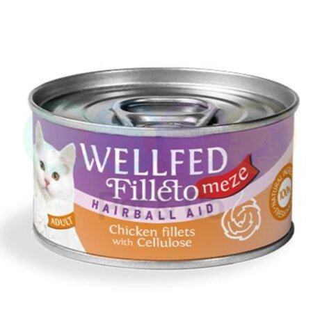 Wellfed Hairball Aid Fillets for Cats 70g