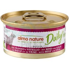 Almo Nature Mousse for Cats with Beef 85g
