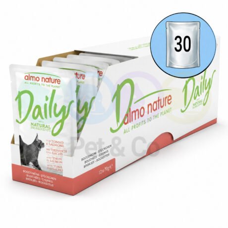 Lot Almo Nature Chunks in Gravy for Cats 30×70g