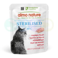 Almo Nature HFC Chunks in Gravy for Sterilised Cats with Chicken 50g