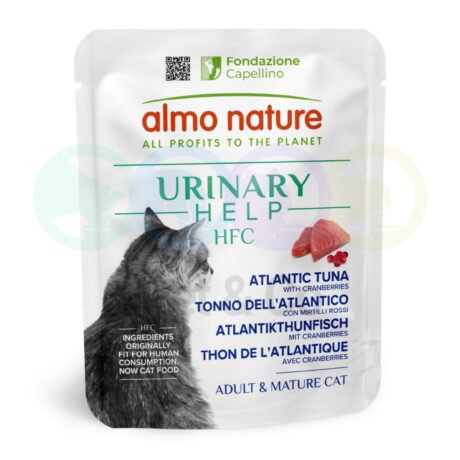 Almo Nature Urinary Help HFC Chunks in Gravy for Cats with Atlantic Tuna 50g