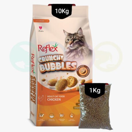 Reflex Crunchy Bubbles Kibbles for Cats with Chicken 10Kg