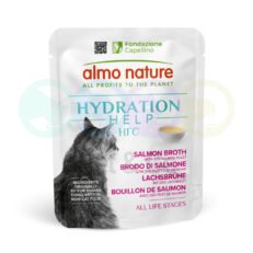 Almo Nature Hydration Help HFC for Cats with Salmon Broth 50g