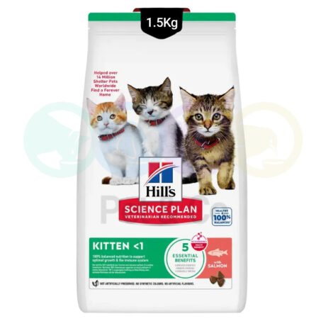 Hill’s Kibbles for Kittens with Salmon 1.5Kg
