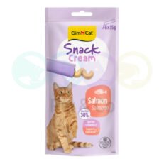 GimCat Liquid Treats for Cats with Salmon 6×15g