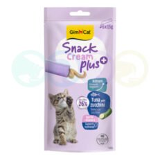 GimCat Liquid Treats for Kittens with Tuna & Zucchini 6×15g