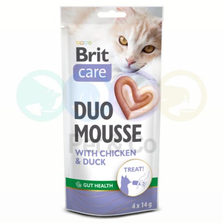 Brit Care Creamy Duo Mousse with Chicken & Duck 4x14g
