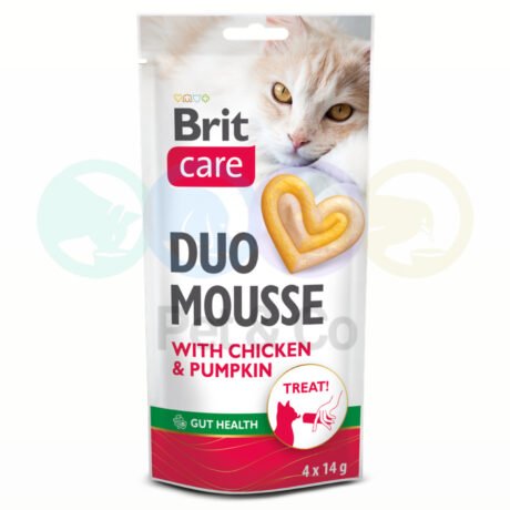 Brit Care Creamy Duo Mousse with Chicken & Pumpkin 4x14g