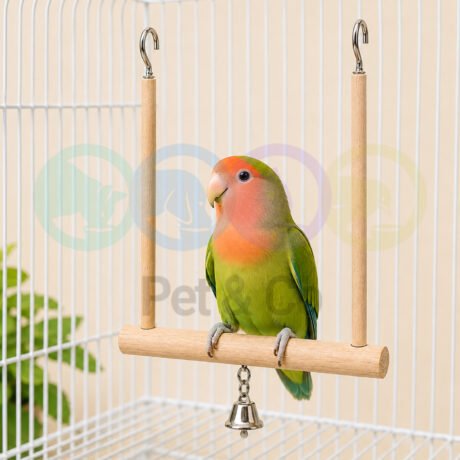 Bird Toy Swing with bell