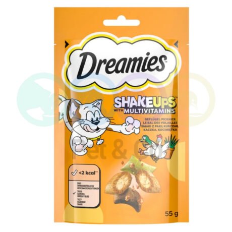 Catisfactions Cats Treats Shakeups with Poultry & catnip 55g