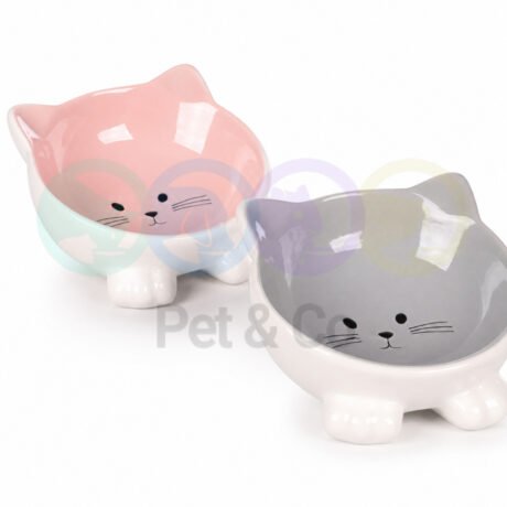 Porcelain Bowl Inclined for Cats Puzi 125ml