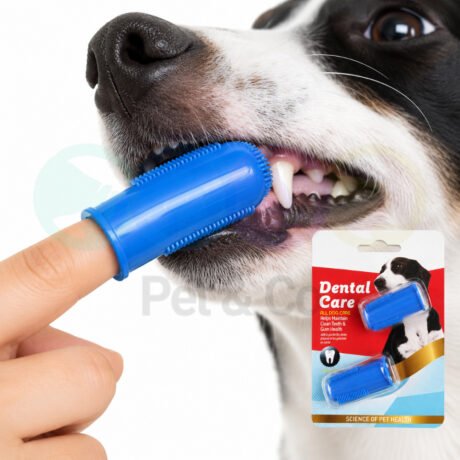 Dental Care Finger Toothbrush for Dogs 2pcs