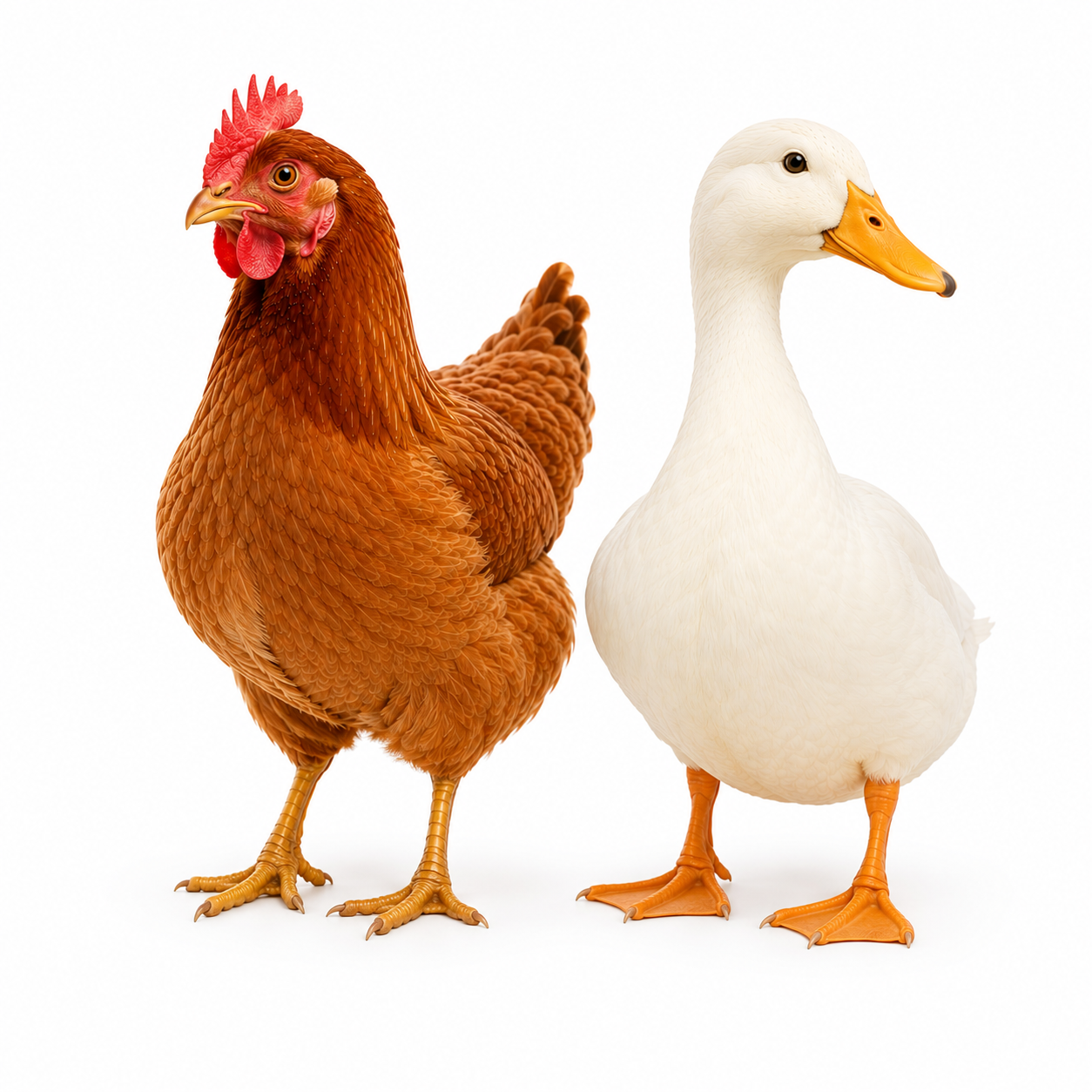 Chicken & Duck