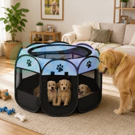 Pet Tent Octagonal Foldable 100cm