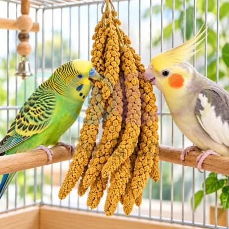 Petcup Dried Yellow Millet Spray for Birds