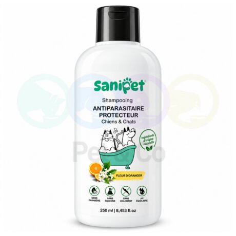 Sanipet Shampoo Anti-parasitic With Orange Blossom 250 ml