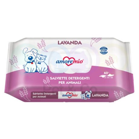 AmoreMio Wet Wipes with Lavender 40pcs