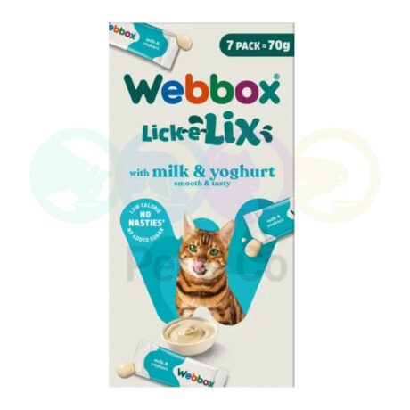 Webbox Liquid for Cats with Milk & Yoghurt 5x15g