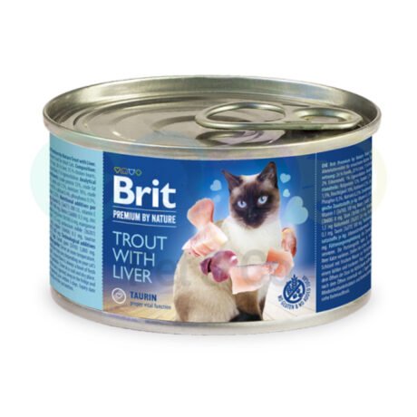 Brit Premium Loaf for Cats with Trout & Liver 200g